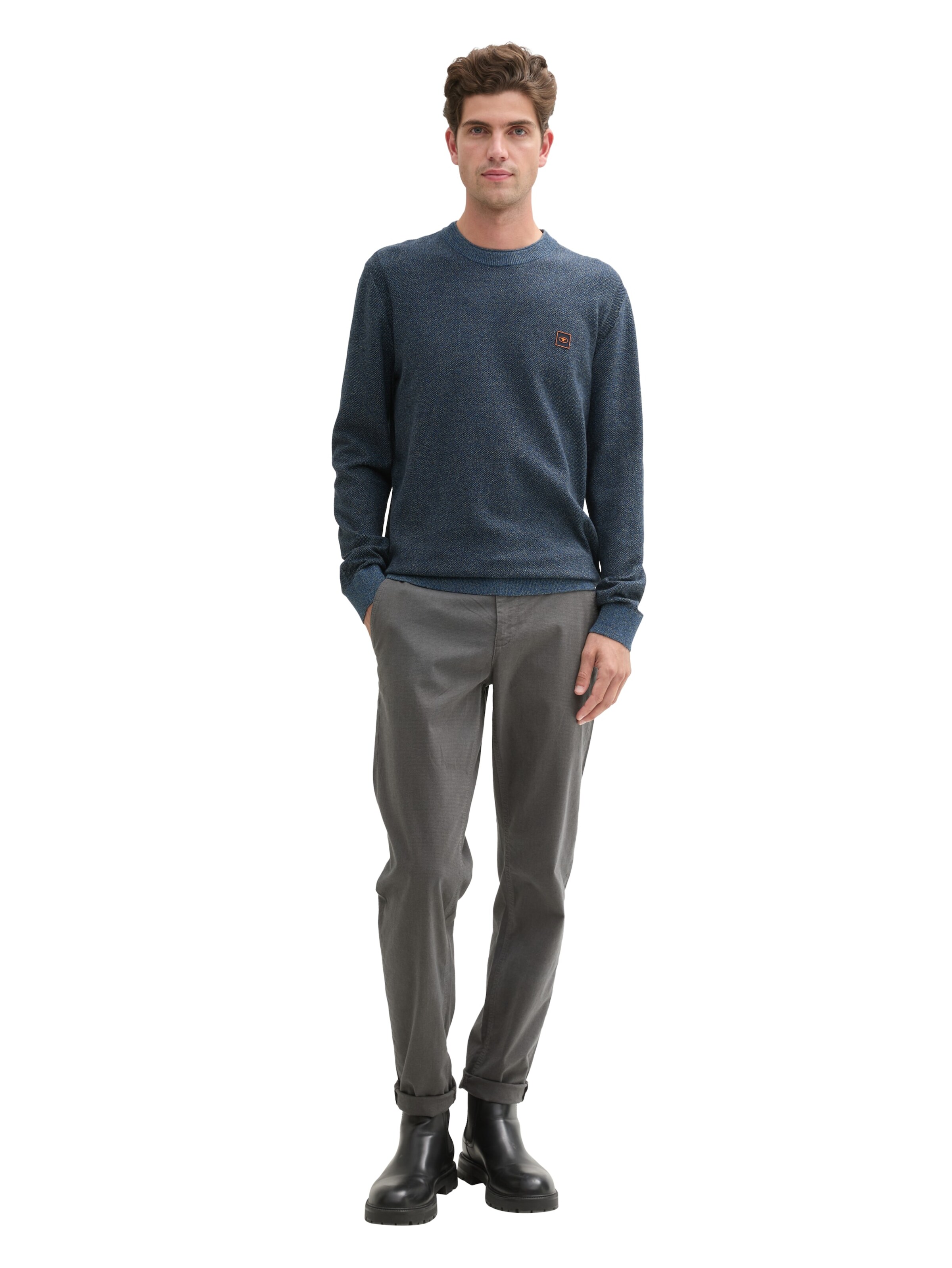 TOM TAILOR Pullover in Blau