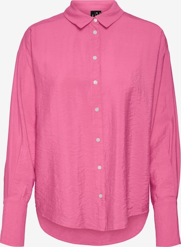 VERO MODA Bluse 'LENA' in Pink: predná strana