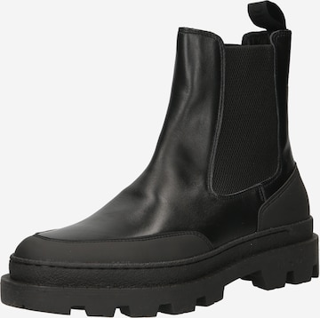 Les Deux Chelsea boots 'TANNER' in Black: front