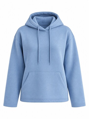 Sweat-shirt Ethiquet en bleu : devant