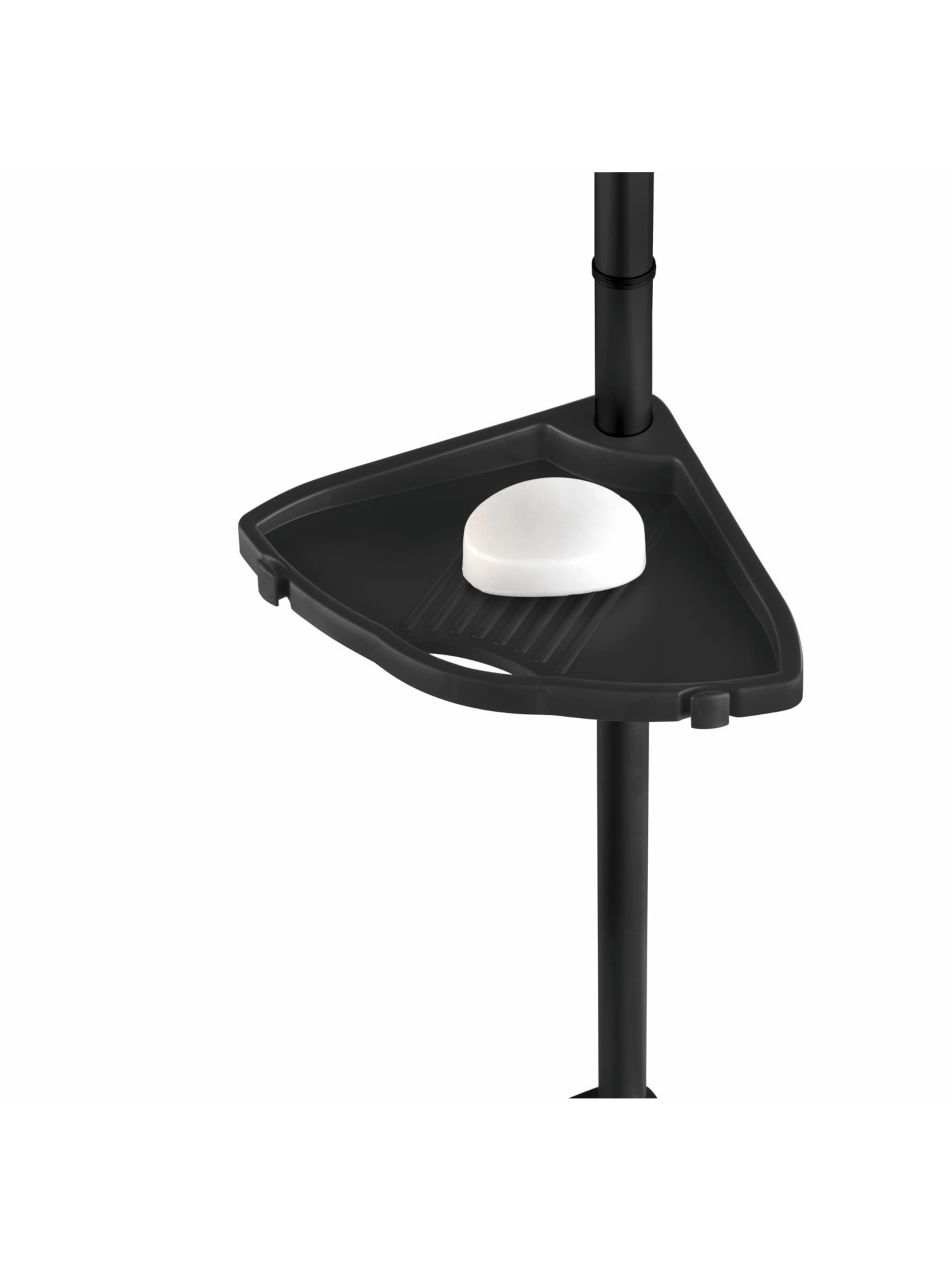 Wenko Duschregal 'Compact' in Schwarz