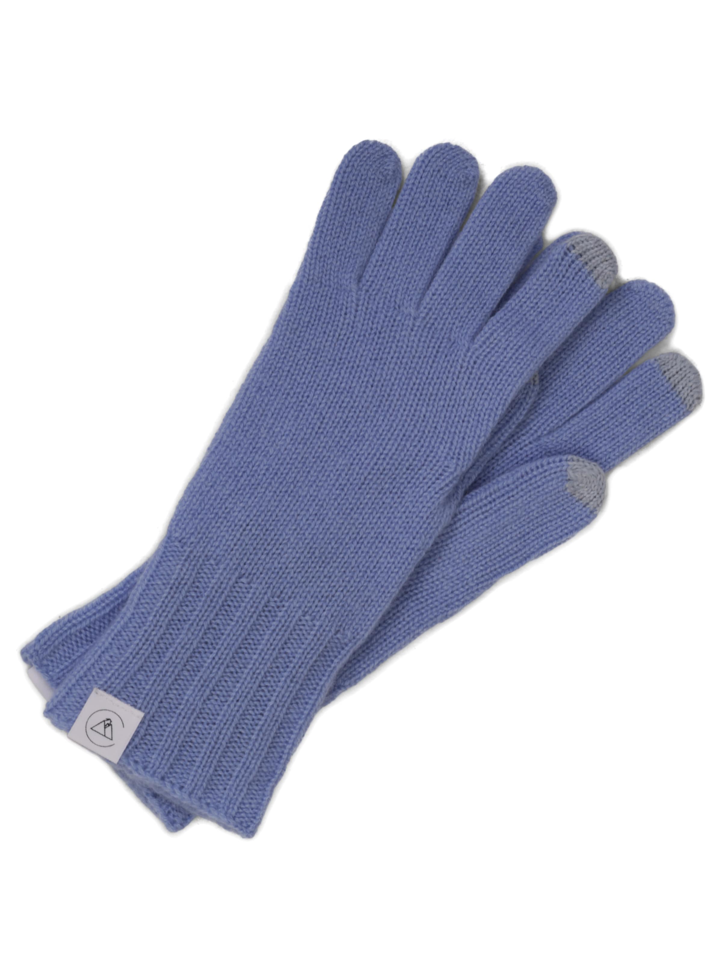 CASH-MERE.CH Sormikkaat värissä sininen: etupuoli