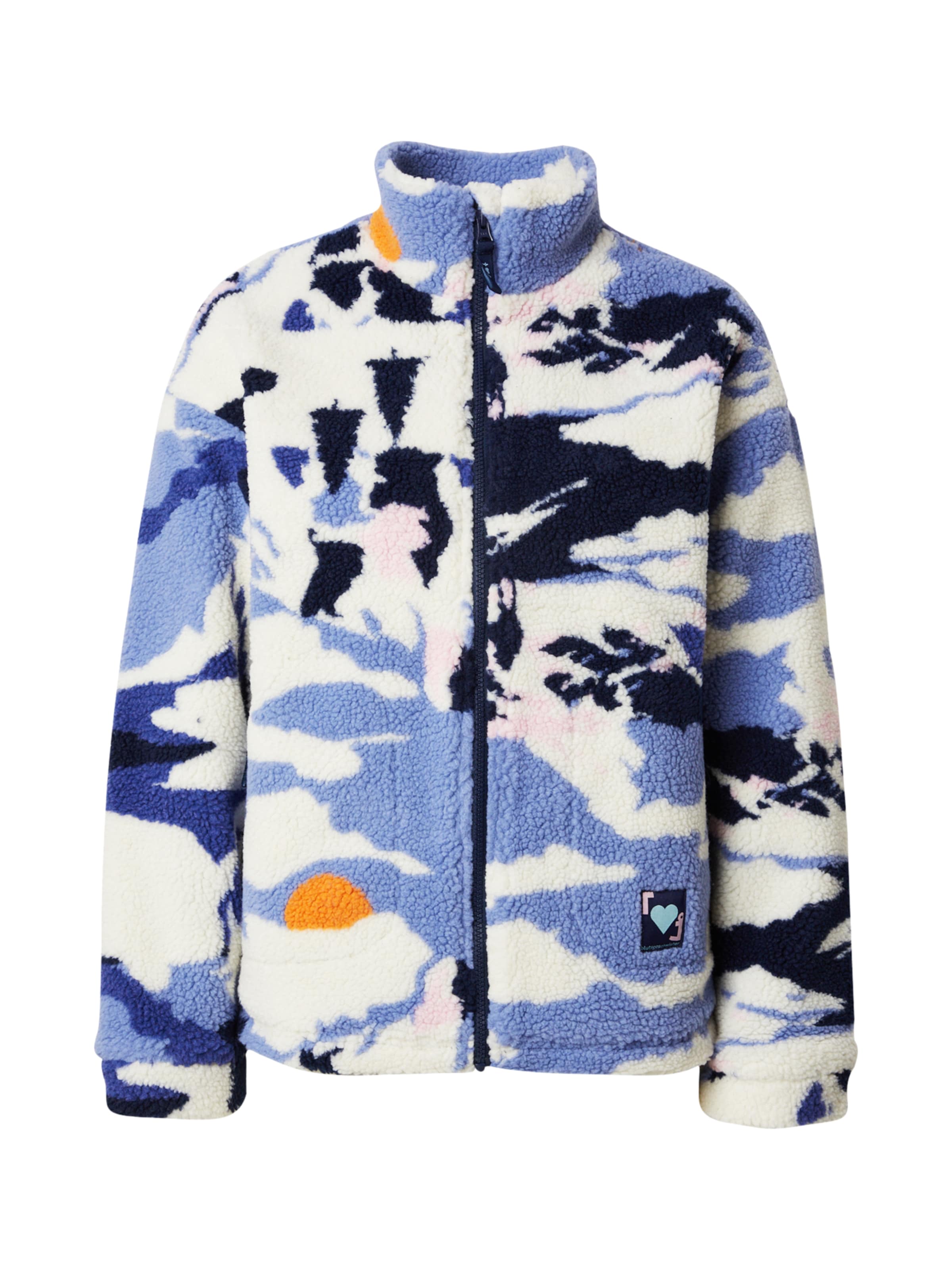 Blutsgeschwister Fliisjakk 'Arctic Leisure', värv sinine: eest vaates