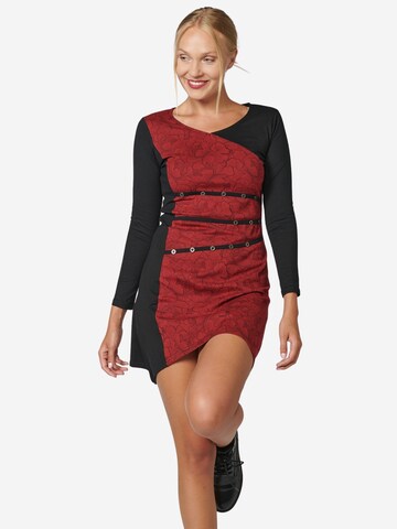 KOROSHI Dress in Red: front