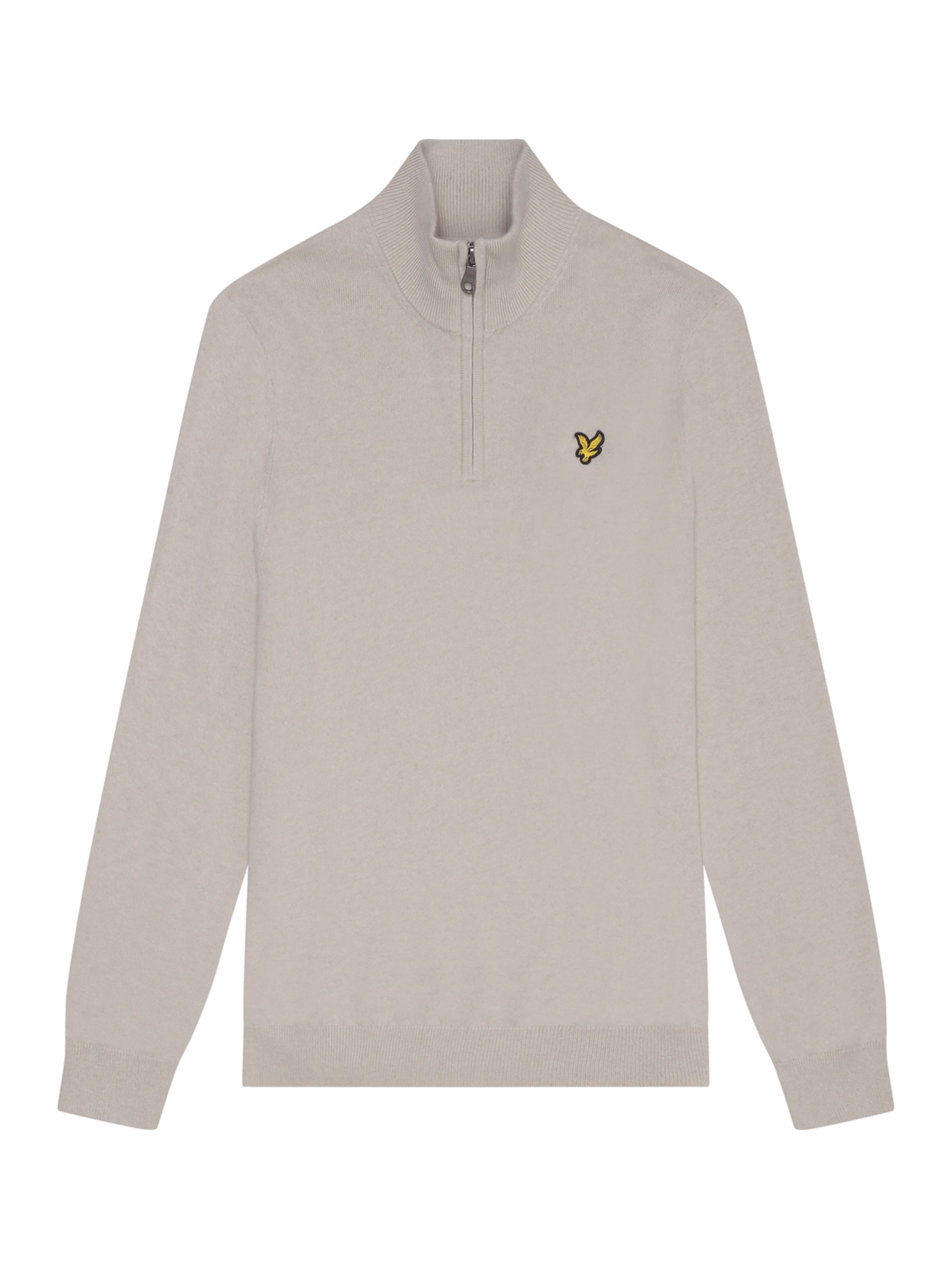 Pull-over Lyle & Scott en gris : devant