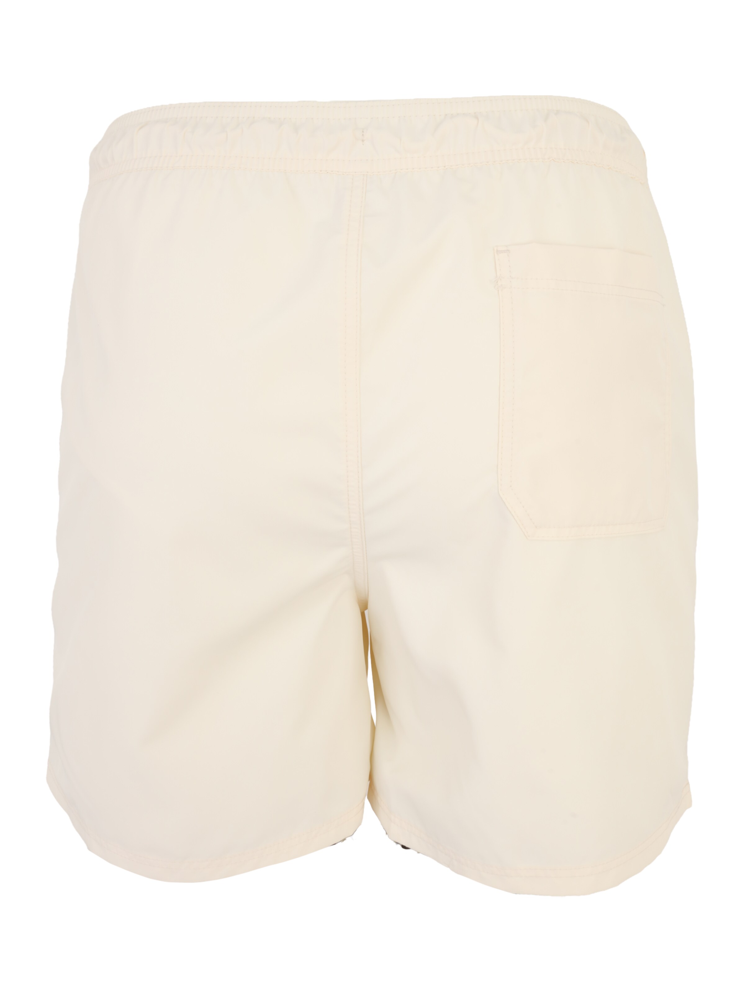 Calvin Klein Swimwear Uimashortsit 'DRAWSTRING' värissä valkoinen