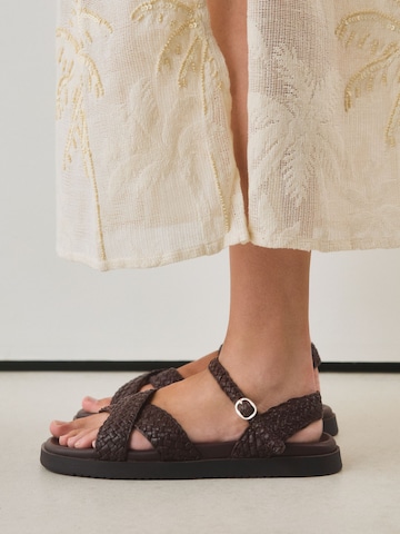 Next Sandal in Brown