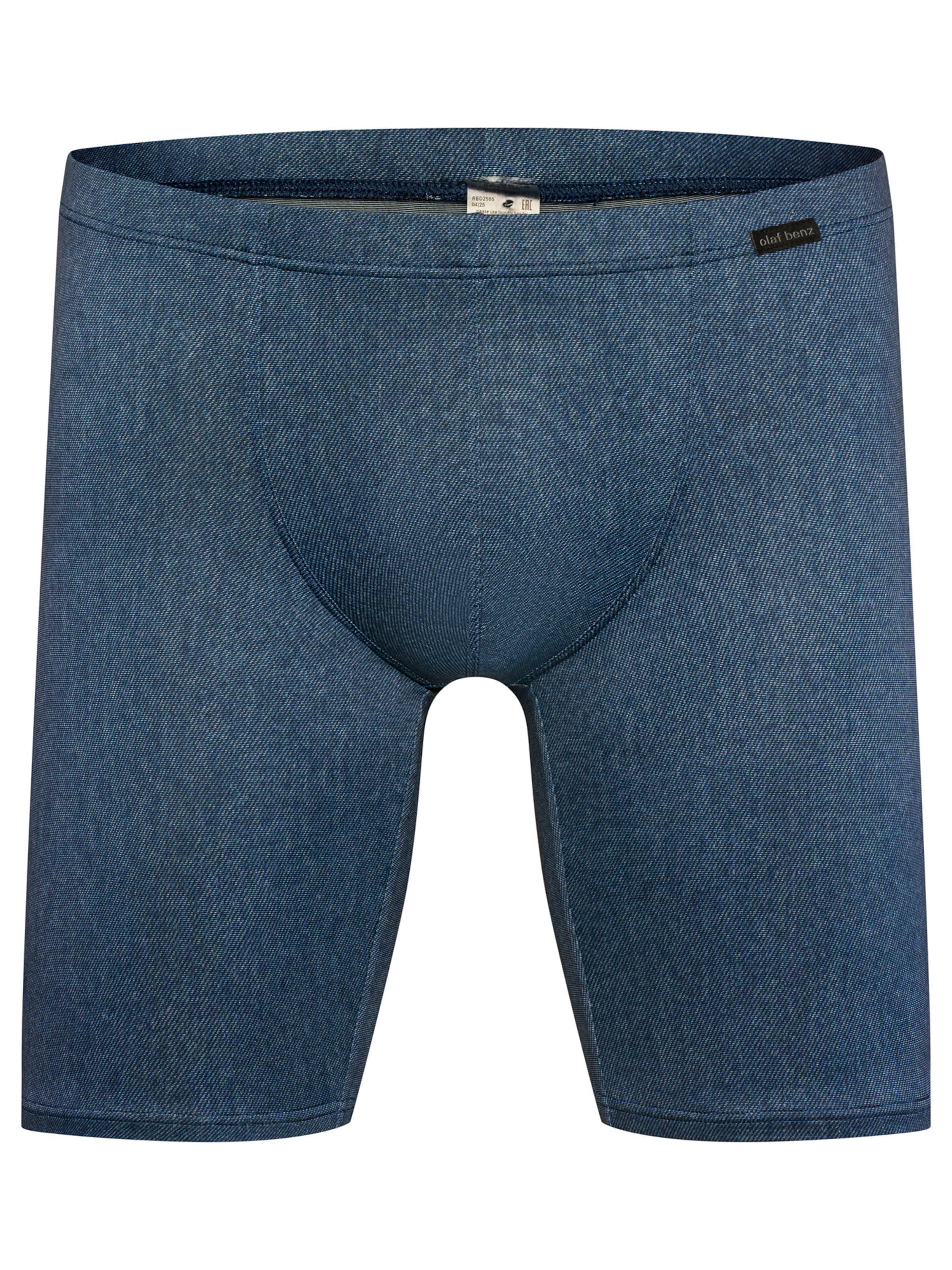Boxers ' RED2565 Bikerpants ' Olaf Benz en bleu : devant