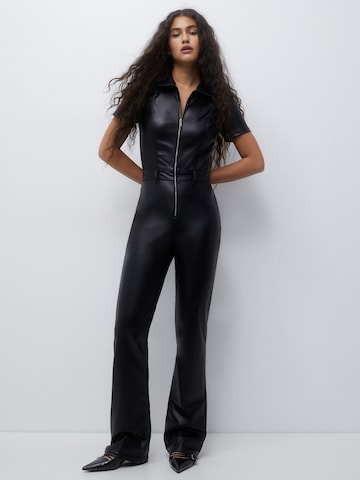 Pull&Bear Jumpsuit i svart: framsida