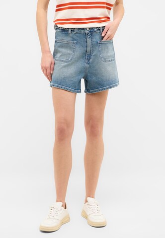 MUSTANG Regular Trousers in Blue