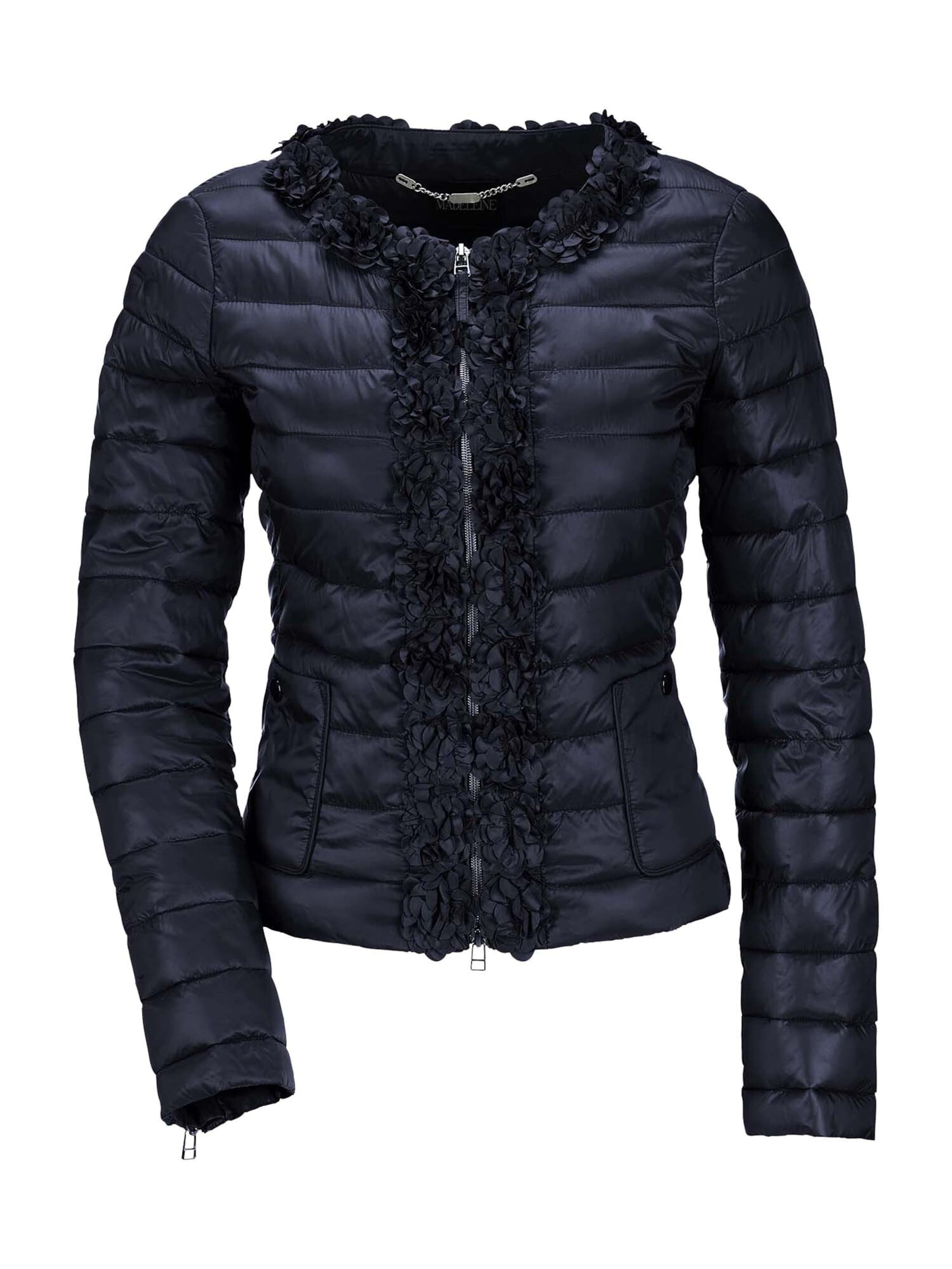 MADELEINE Tussenjas in Blauw: voorkant