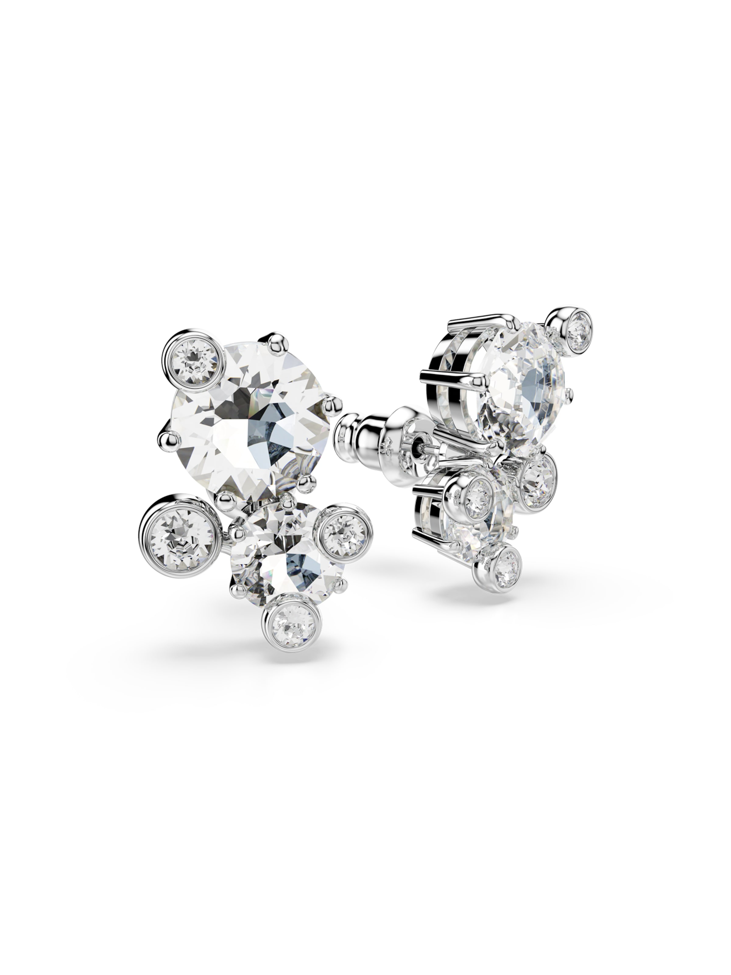 sidabrinė Swarovski Auskarai 'Constella'