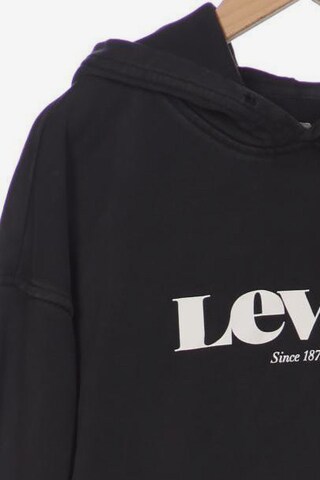 LEVI'S ® Sweatshirt & Zip-Up Hoodie in S in Black