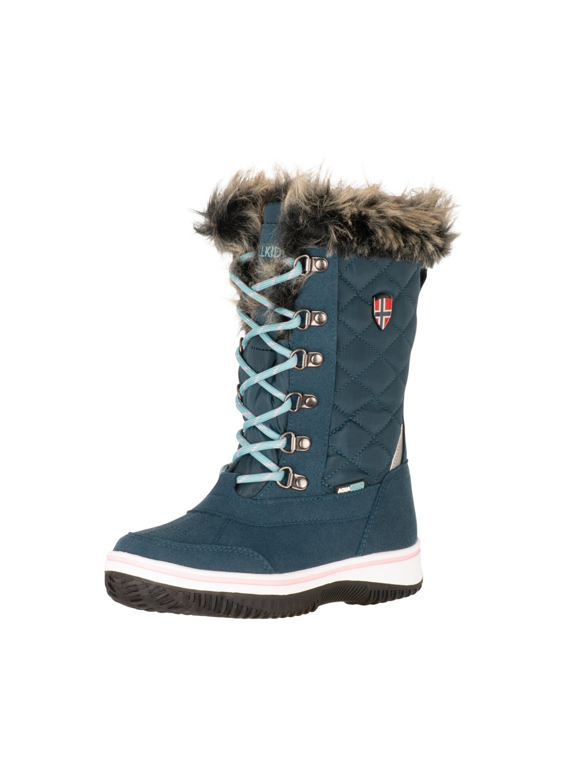 TROLLKIDS Snow Boots in Blue