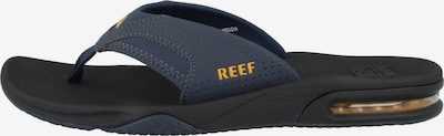 REEF Strand-/Badeschuh ' Fanning ' in marine / gelb, Produktansicht