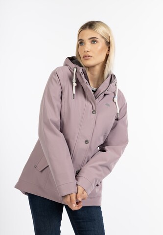 Veste fonctionnelle Schmuddelwedda en violet : devant