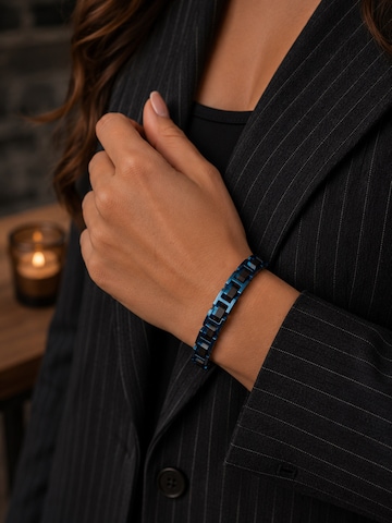 Holzwerk Bracelet 'WEITSEE' in Blue: front