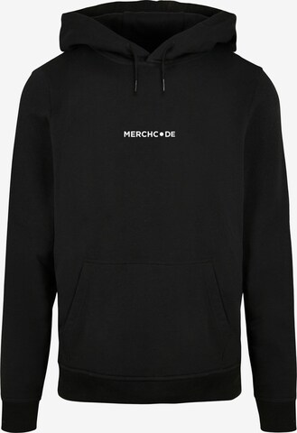 Merchcode Sweatshirt ' Break The Rules' in Black: front