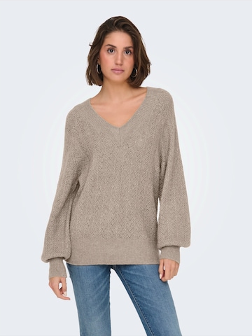 ONLY Pullover in Beige: Vorderseite