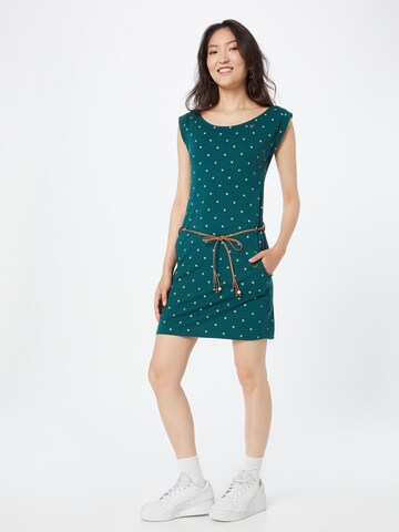 Ragwear Платье 'TAG' в Зеленый