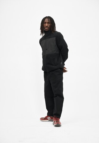 Cleptomanicx Fleece jas in Zwart