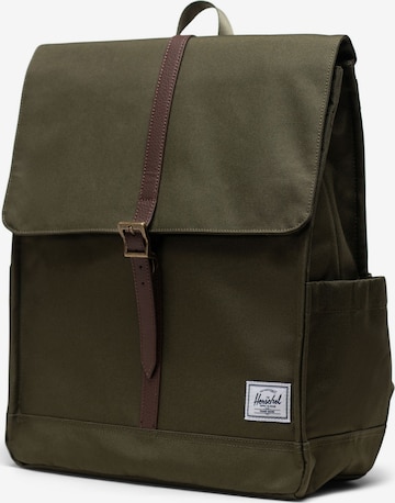 Herschel Rucksack 'City' in Grün: predná strana