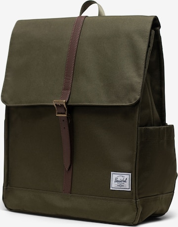 Herschel Backpack 'City' in Green: front