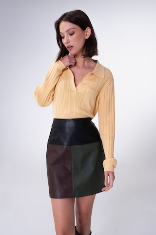 Aligne Sweater 'Granada' in Yellow: front