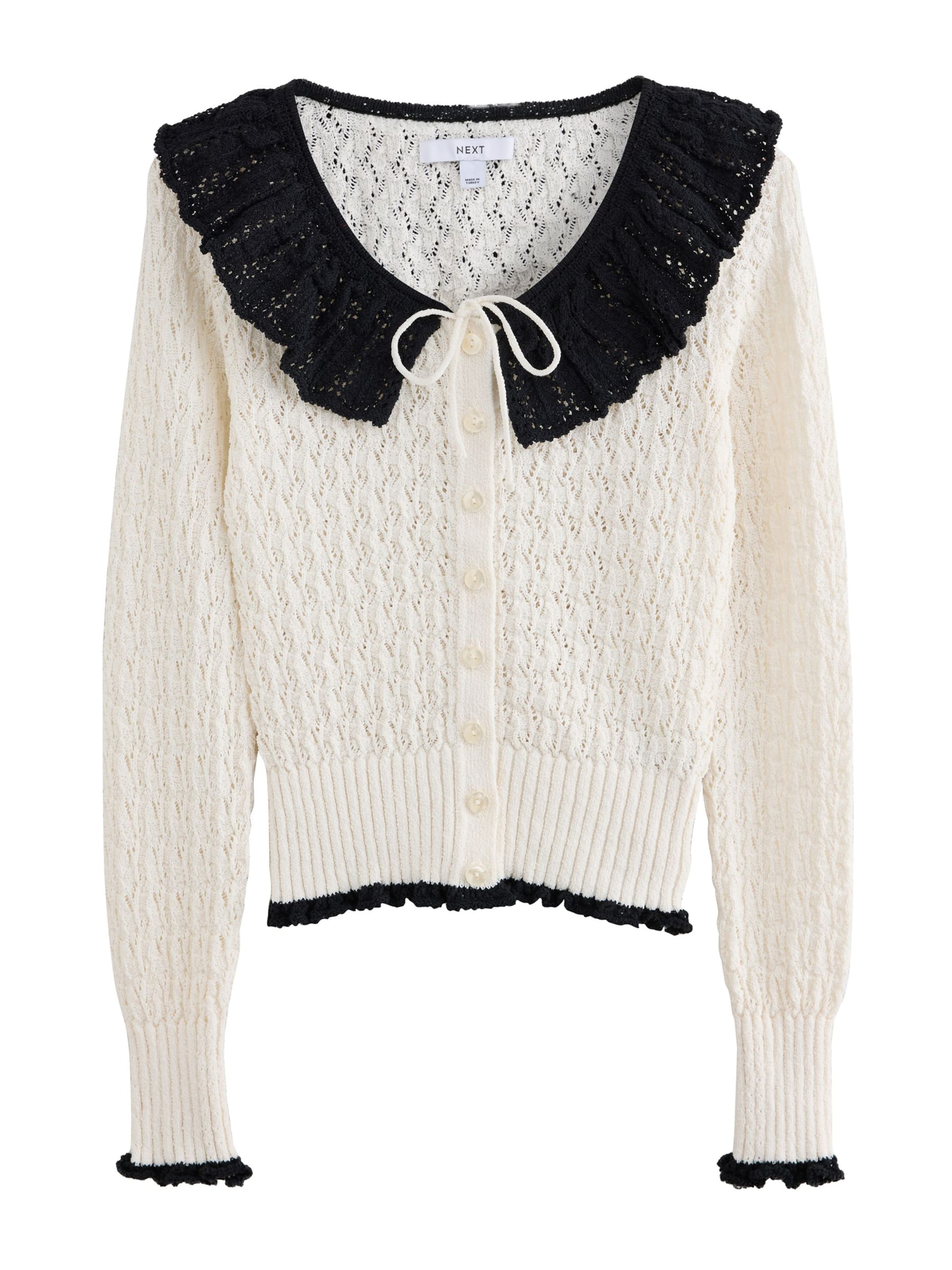 Next Gebreid vest in Beige: voorkant