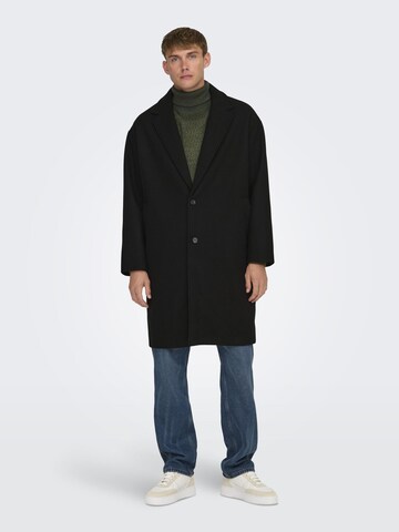Only & Sons Tussenjas in Zwart