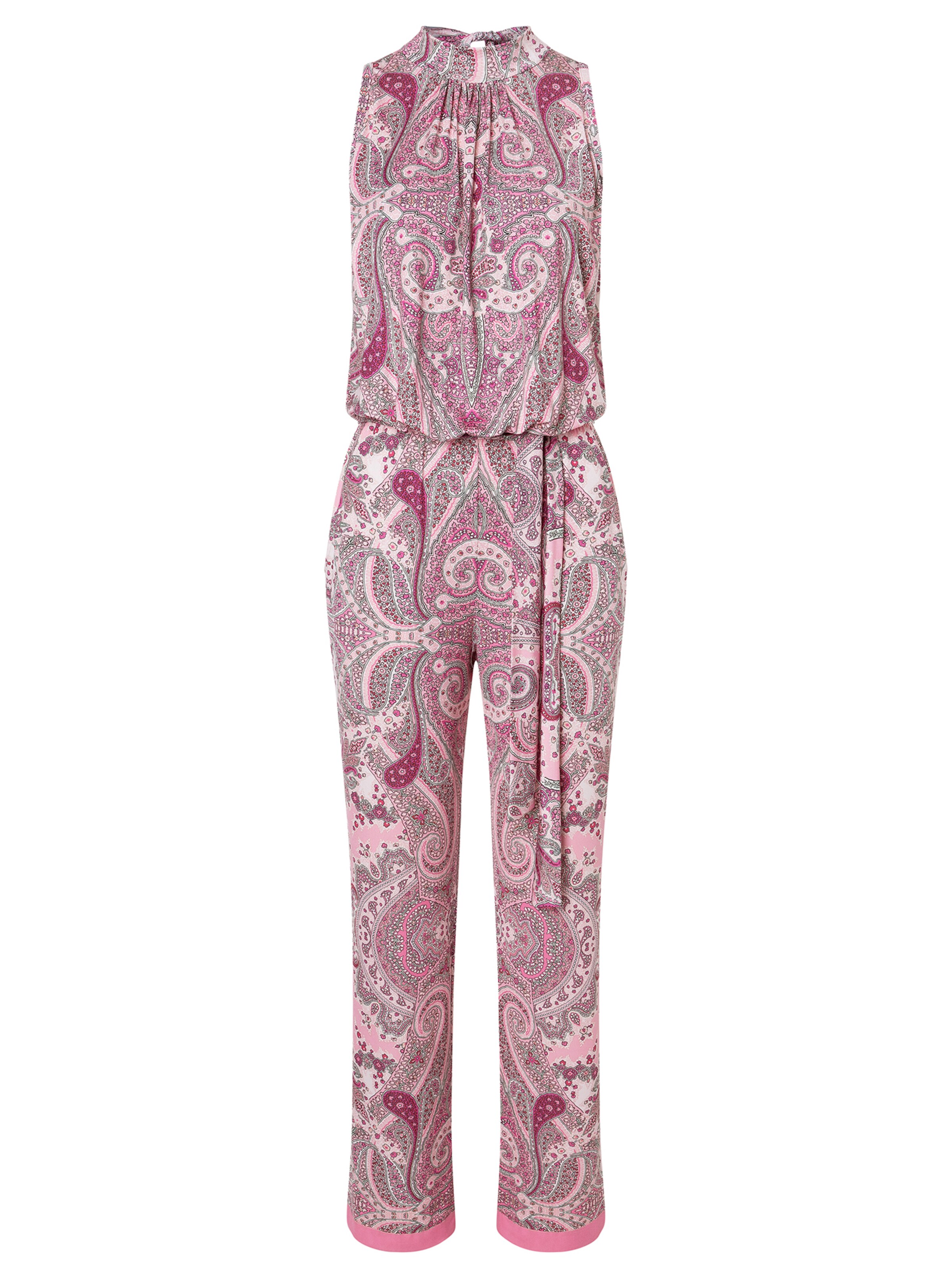 Ana Alcazar Jumpsuit 'Zipala' in Roze: voorkant
