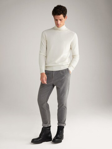 JOOP! Slim fit Pleat-Front Pants in Grey