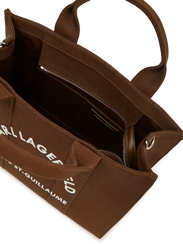 Karl Lagerfeld Torba shopper w kolorze brązowy