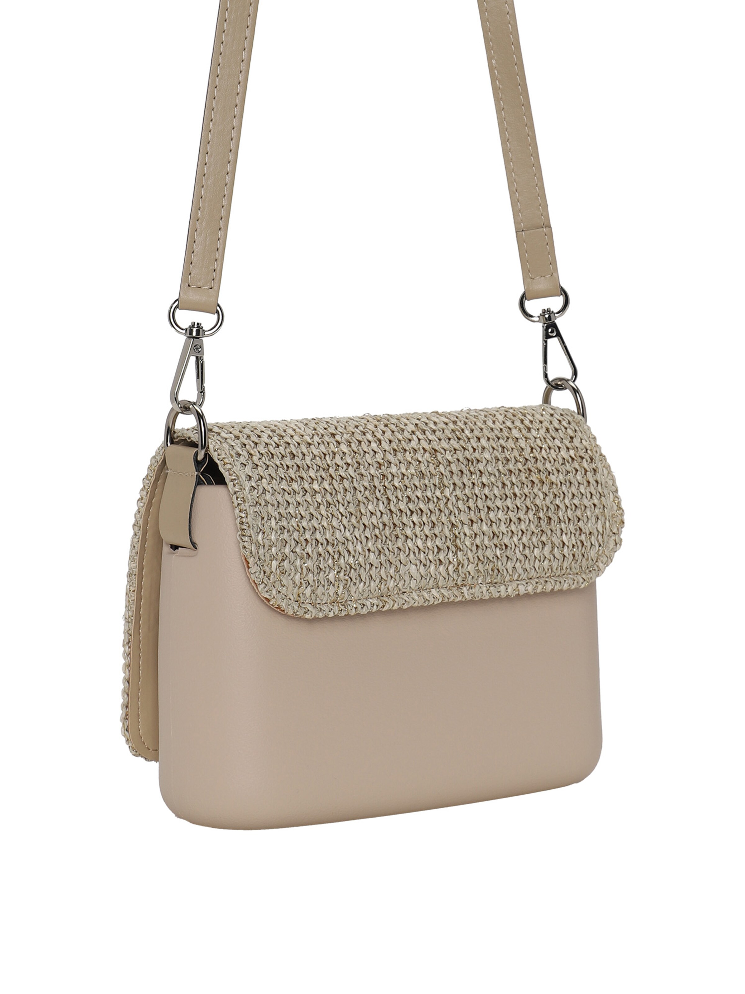 O bag Shoulder Bag in Beige