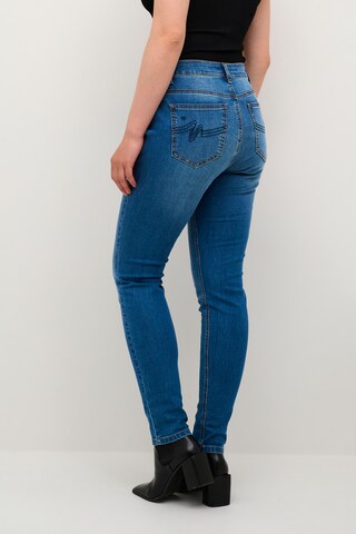 CULTURE Slimfit Jeans 'Sasia' in Blauw