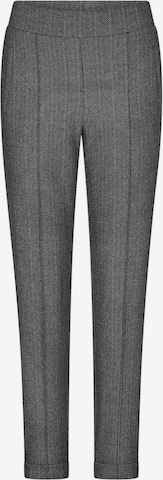 Pantalon à plis 'Carla' Goldner en noir : devant