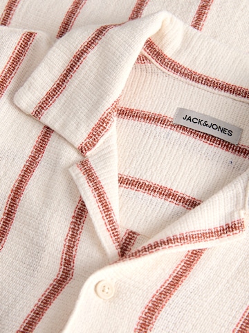 JACK & JONES Comfort Fit Skjorte 'JWHCOBA' i brun