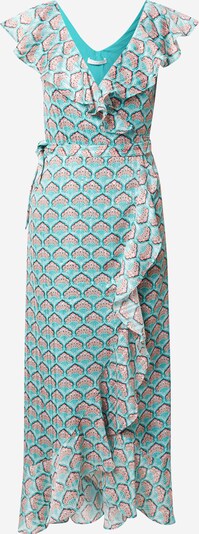 Freebird Kleid in jade / rosa / schwarz / weiß, Produktansicht