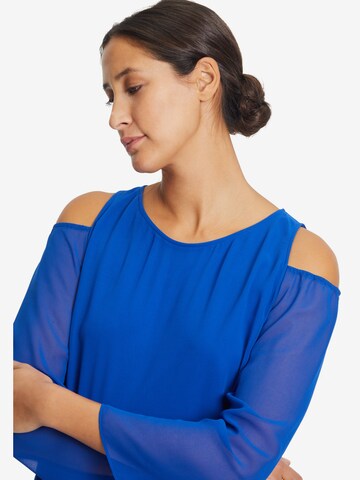 Vera Mont Bluse in Blau