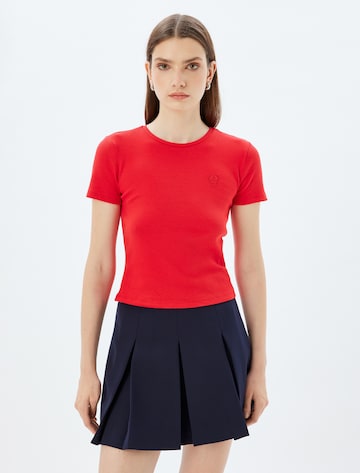 Koton T-Shirt in Rot: Vorderseite