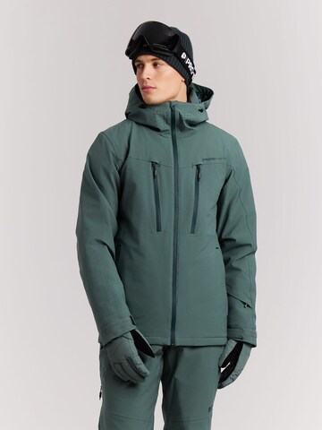 Veste de sport 'PRTTIMOTHY' PROTEST en vert : devant