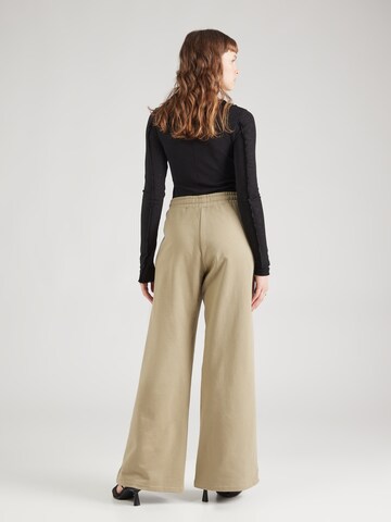 REPLAY - Pierna ancha Pantalón en verde