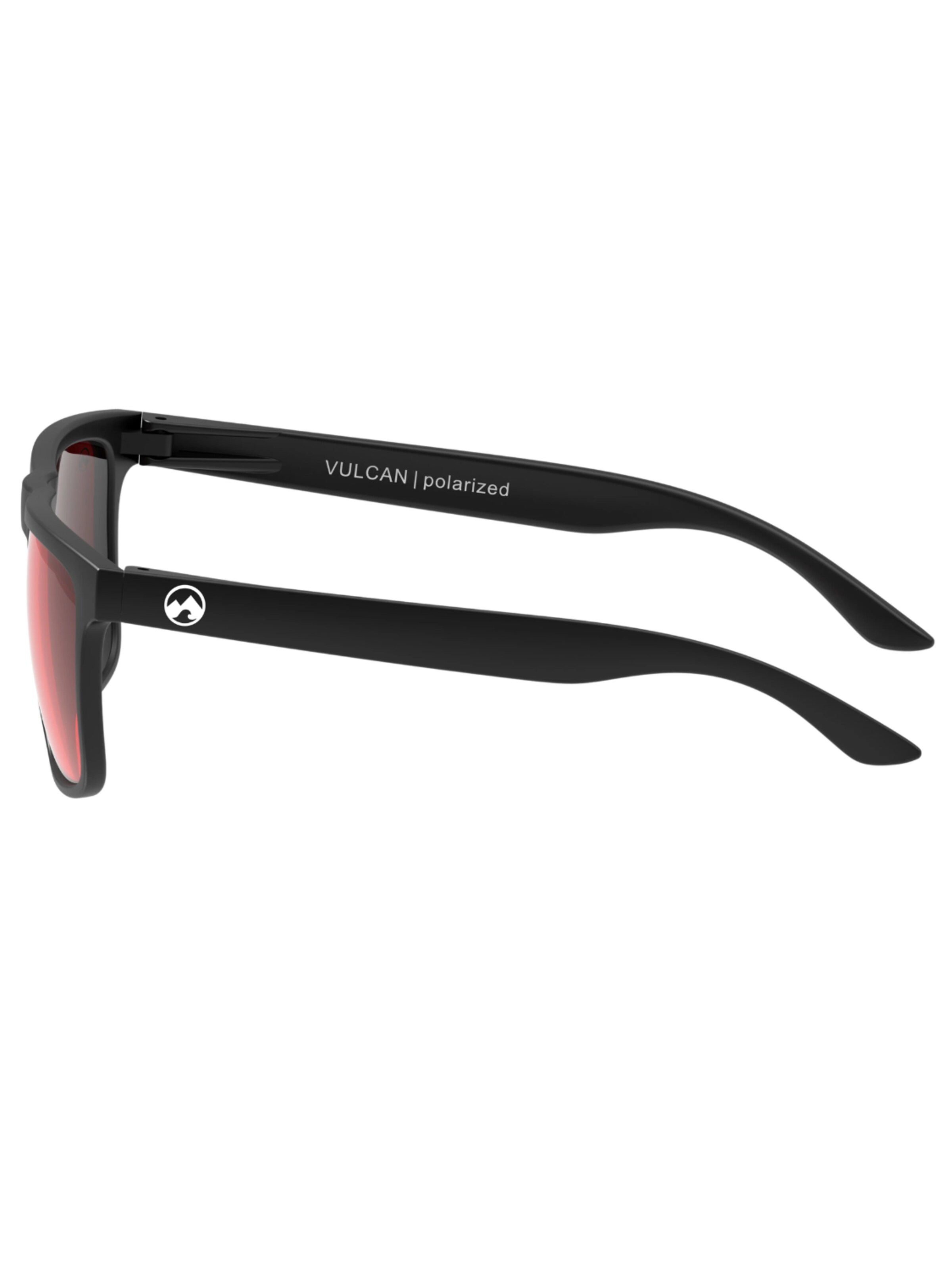 Mowmow Sportzonnebril 'MowMow Thor Sunglasses - Polarized - Men - Women - Black' in Oranje