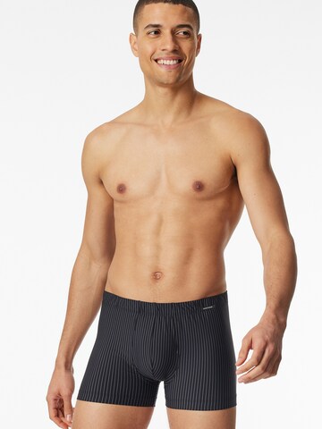 SCHIESSER Boxershorts 'Pure Micro' in Schwarz: Vorderseite