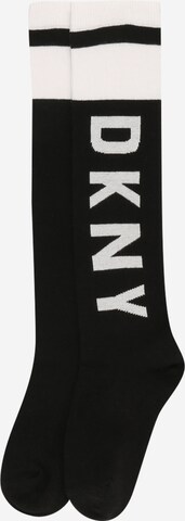 DKNY Socks in Black: front