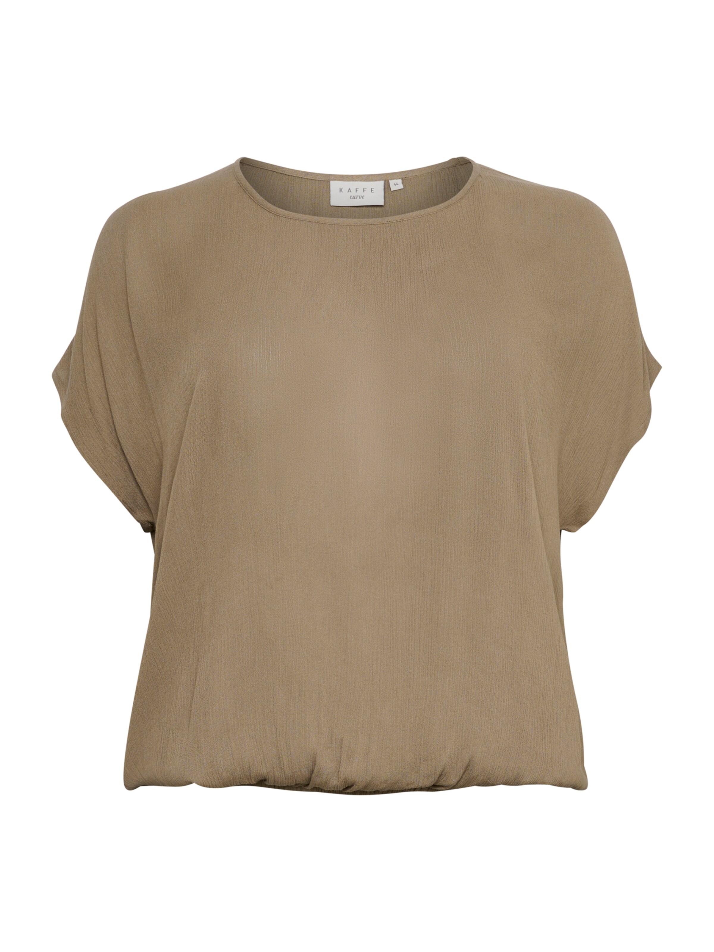 Chemisier 'KCAmi Stanley' KAFFE CURVE en beige : devant