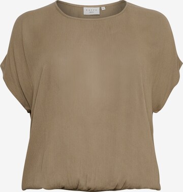 KAFFE CURVE Μπλούζα 'KCAmi Stanley' σε μπεζ: μπροστά