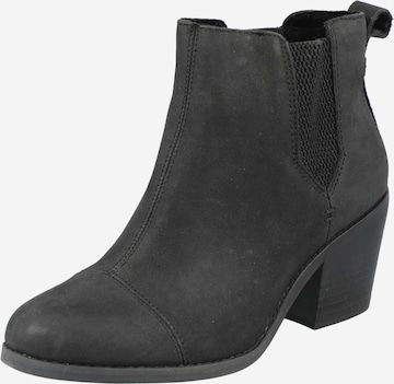 Chelsea Boots 'EVERLY' TOMS en noir : devant