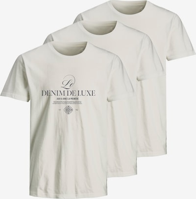 Jack & Jones Premium T-Krekls 'JPRBLUJAYCE', krāsa - melns / balts, Preces skats