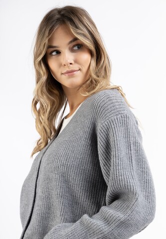 DreiMaster Vintage Knit Cardigan in Grey